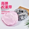 Double-layer waterproof shower cap for adults and women, shower and bath, kitchen fume hood, thickened shampoo cap, bath cap details Picture